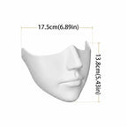 Fashion Hand Painted Half Face Mask Retro Antique Style Peking Opera Mask Cosplay Role Play Mask DIY Home Wall Decor Party Gift